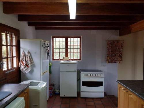 Η κουζίνα ή μικρή κουζίνα στο Witteklip self-catering farm
