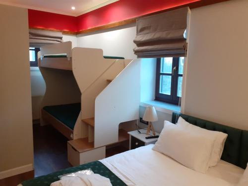 Letto o letti in una camera di Abi Luxury Villas