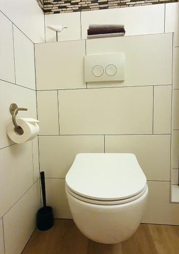 Et badeværelse på Elegante Einzimmerwohnung