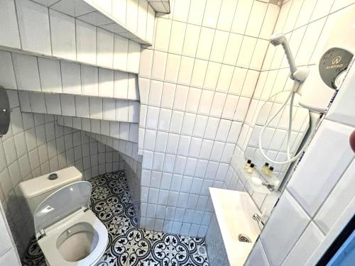 Koupelna v ubytování Taksim Central House Hotel