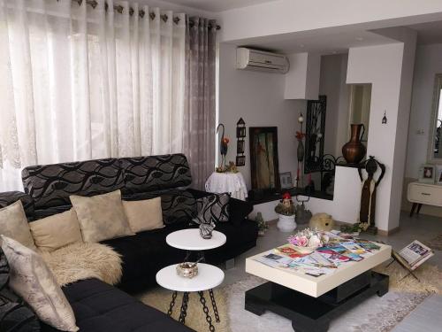 Posezení v ubytování Guesthouse Hygge