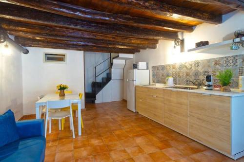 Kuchyň nebo kuchyňský kout v ubytování Casa dei Principi di Belvedere