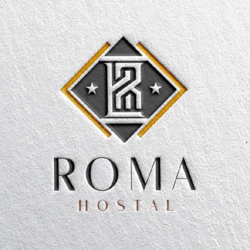 ein Logo für ein Krankenhaus mit dem Buchstaben z in der Unterkunft Roma Hostal in Juliaca