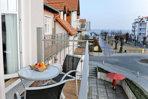 Μπαλκόνι ή βεράντα στο Appartmenthaus Monika