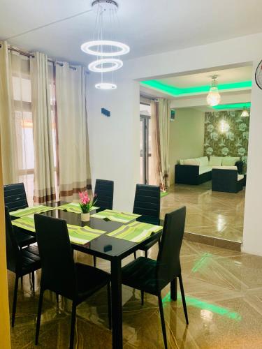 Χώρος καθιστικού στο Campement a flic en flac