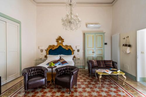 Posezení v ubytování Palazzo Guido