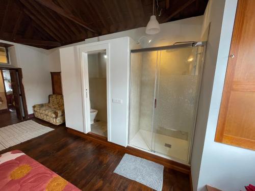 Koupelna v ubytování Casa Madalita