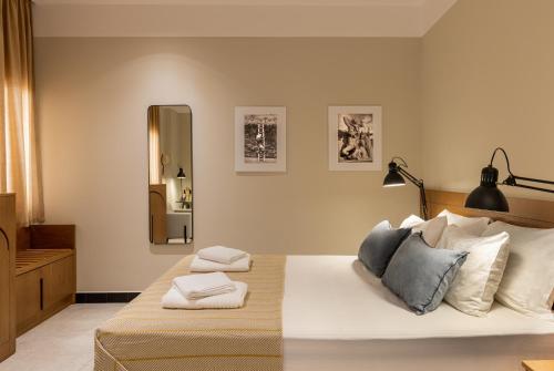 Cama o camas de una habitación en Flâneur