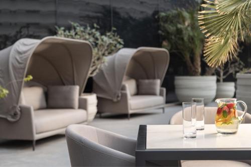 Χώρος καθιστικού στο Marriott Executive Apartments Kuwait City