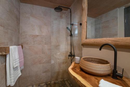 Koupelna v ubytování Casa Magua Las Galeras