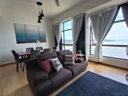 Posezení v ubytování Love De Sea 6 pax 850sf 2R2B Imperium Residence