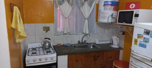 Køkken eller tekøkken på Monoambiente Cuty Nakey