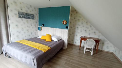 Ліжко або ліжка в номері Loge'Mans