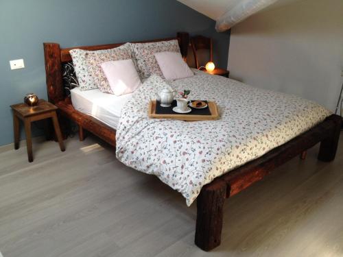 Postel nebo postele na pokoji v ubytování Ca' Irri Apartment