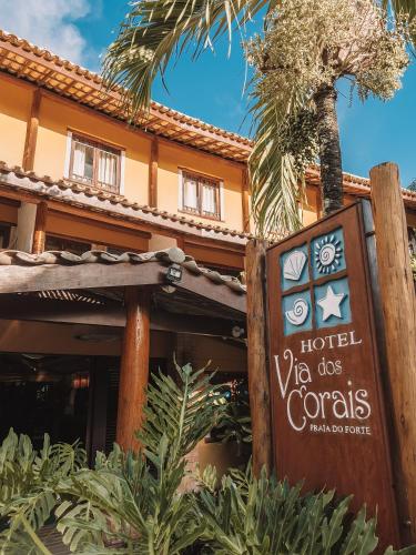 Certifikát, hodnocení, plakát nebo jiný dokument vystavený v ubytování Hotel Via dos Corais