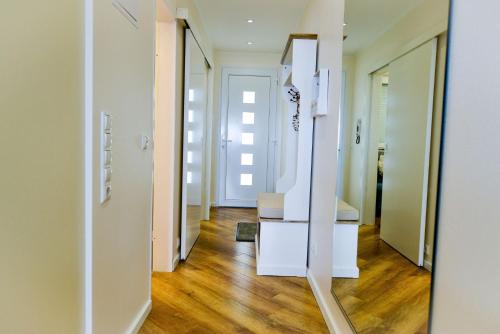 Et badeværelse på Am Sahlenburger Strand AS23