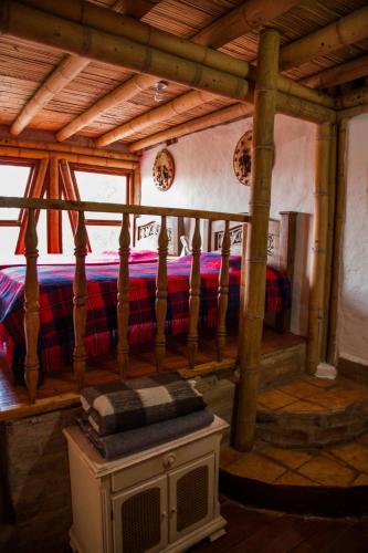 Posezení v ubytování Hospedaje La Tierrita Villa de Leyva