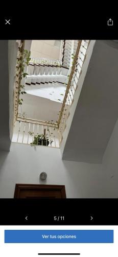 a picture of a staircase in a room at El Torreón 2 in Lora del Río