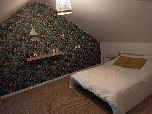 Posteľ alebo postele v izbe v ubytovaní Maison entière, circuit 24h du Mans