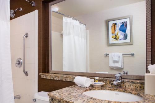 Ένα μπάνιο στο Fairfield Inn Sacramento Cal Expo