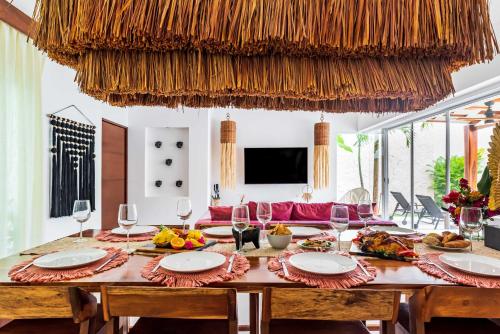 Comida en la villa o alrededores