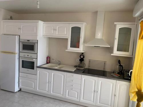 Køkken eller tekøkken på Appartement Avenue de Champagne