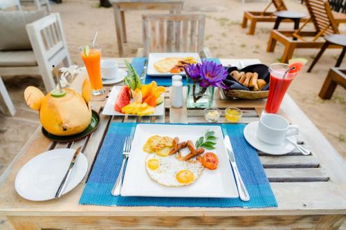 Opțiuni de mic dejun disponibile oaspeților de la Taavetti