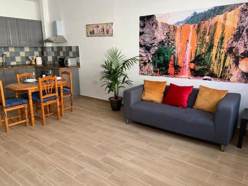 Posezení v ubytování Casa Rachel