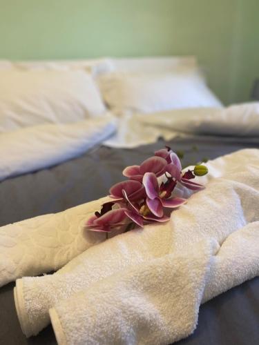 Posteľ alebo postele v izbe v ubytovaní Casa A & M