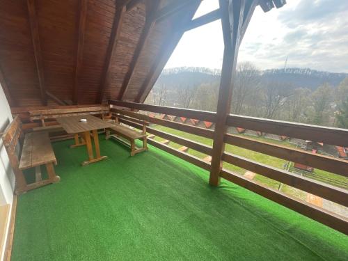 Nespecifikovaný výhled na hory nebo výhled na hory při pohledu z bed and breakfast