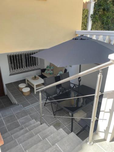 casa espigaにあるバルコニーまたはテラス