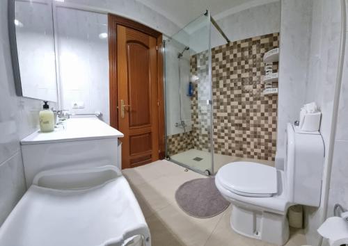 A bathroom at Sol Paraiso