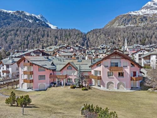 Vue générale sur la montagne ou vue sur la montagne depuis l'appartement