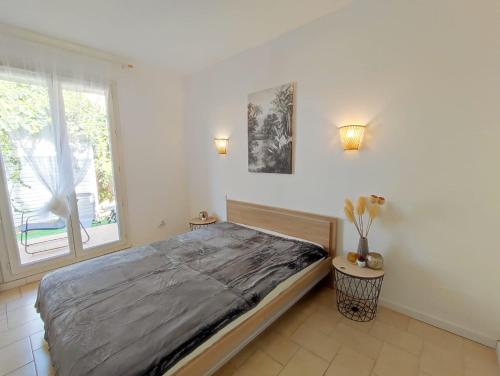 Appartement avec jardin privatif à 300m de la plage *2*