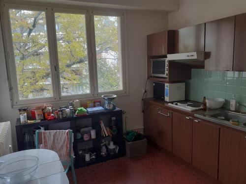 Kuchyňa alebo kuchynka v ubytovaní Appartement 50m2