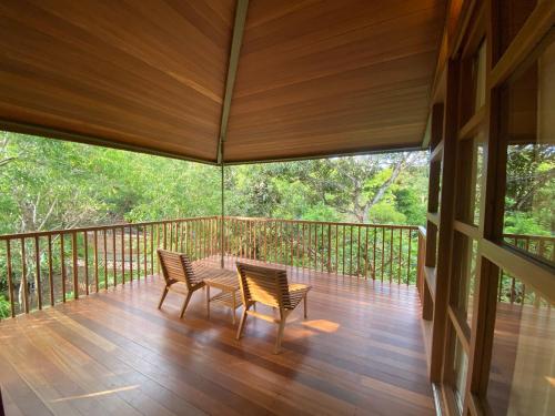 Balcon ou terrasse dans l'établissement Grün Uluwatu