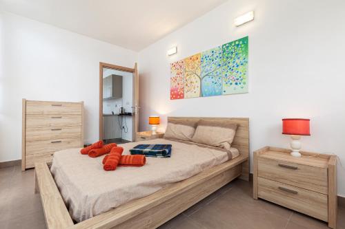 Postel nebo postele na pokoji v ubytování Perfect Seaview Penthouse