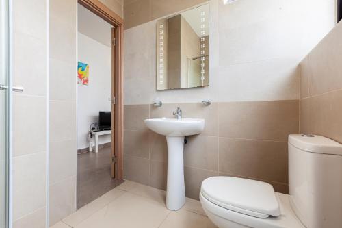 Koupelna v ubytování Perfect Seaview Penthouse