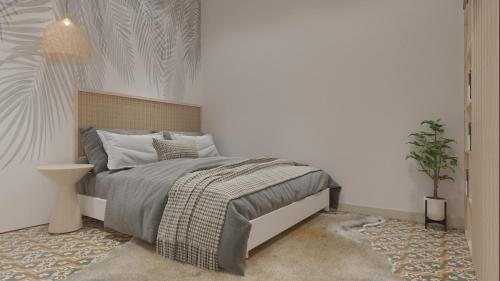 Кровать или кровати в номере Alaçatı Disa