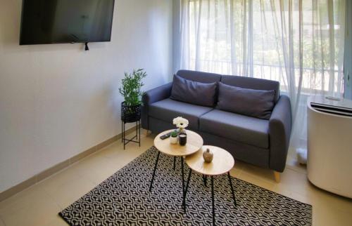 Cannes charmant studio dans résidence moderne