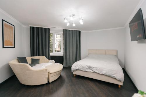 Postel nebo postele na pokoji v ubytování Apartment nr.3