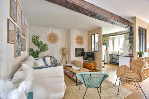 600m plage Saint-Suliac- Maison bretonne pour 4