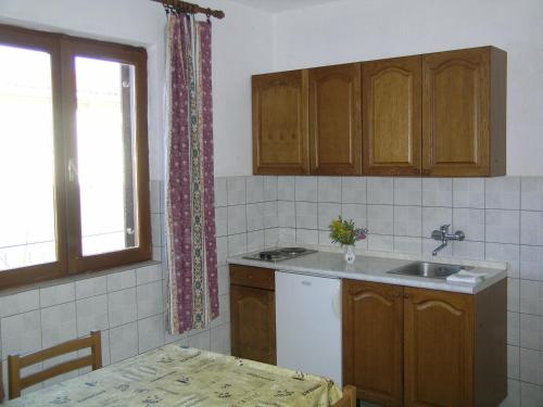 Η κουζίνα ή μικρή κουζίνα στο Apartments Marijan