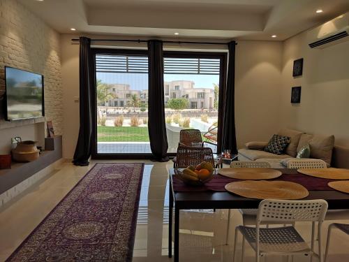 Posezení v ubytování Laguna Apartment HAWANA SALALAH Resort