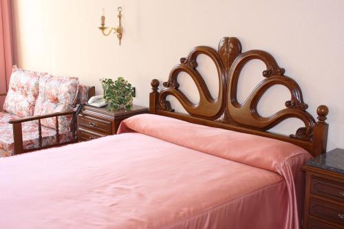 Katil atau katil-katil dalam bilik di Hotel Monterrey