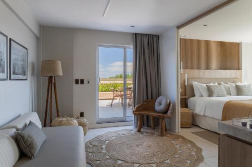 Gran Mareiro Hotelにあるベッド