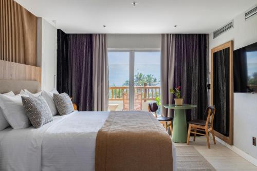 Gran Mareiro Hotelにあるベッド