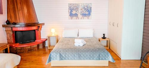 Postel nebo postele na pokoji v ubytování Vice Versa Elegant Apartment 3