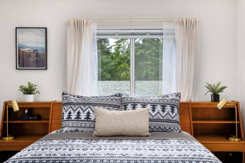 Posteľ alebo postele v izbe v ubytovaní Heceta beach cottage