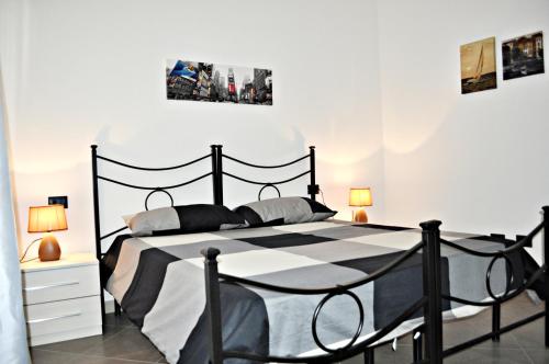 Postel nebo postele na pokoji v ubytování Residence Le Groane